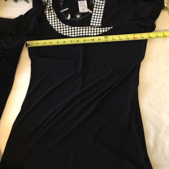 Tiana B. Reflection Black Dress - Picture 5 of 8